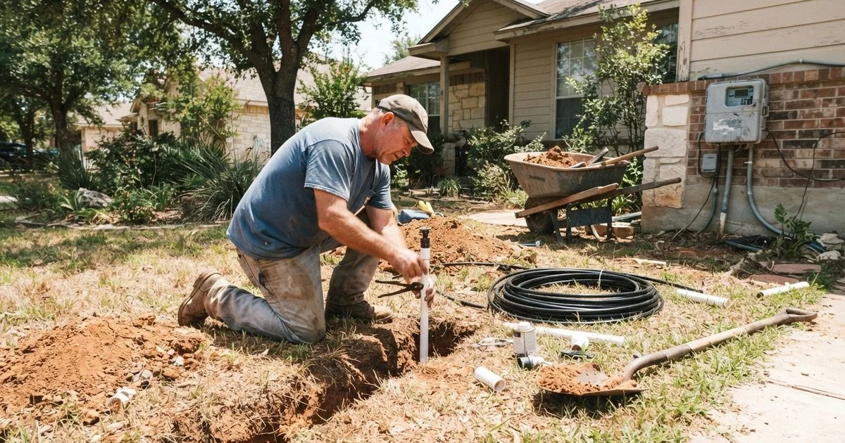 What sprinkler and irrigation installation costs in Austin